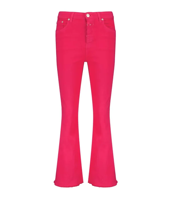 magasin CLOSED Jean Hi-Sun Coton Bio Rose Framboise 1