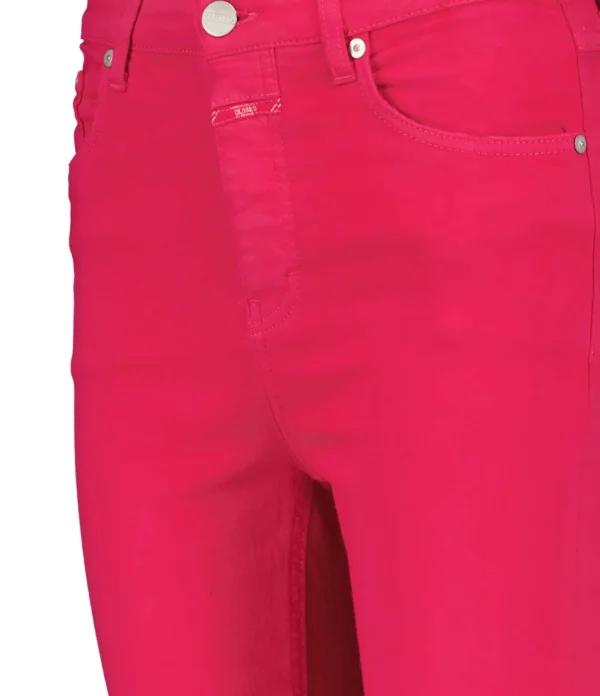 magasin CLOSED Jean Hi-Sun Coton Bio Rose Framboise 3