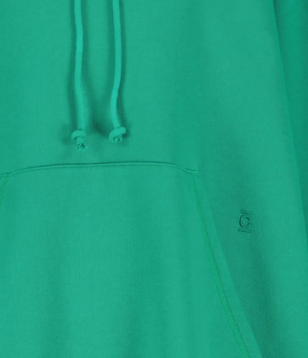 CLOSED Sweatshirt Hoodie Oversized Coton Bio Vert Meilleur Service 3