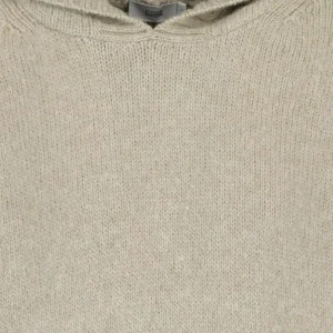 marque pas cher en ligne CLOSED Pull Sans Manches Capuche Alpaga Gris Marbré 9