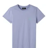 A.P.C. Tee-shirt New Denise Coton Lila Top ventes 17