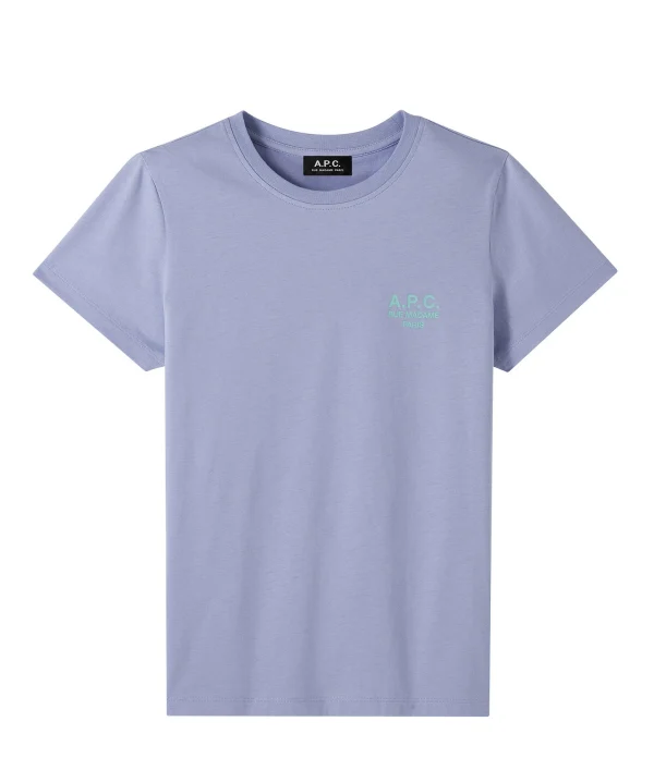 A.P.C. Tee-shirt New Denise Coton Lila Top ventes 1