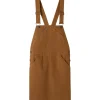 magasin solde A.P.C. Salopette Robe Poala Caramel 14