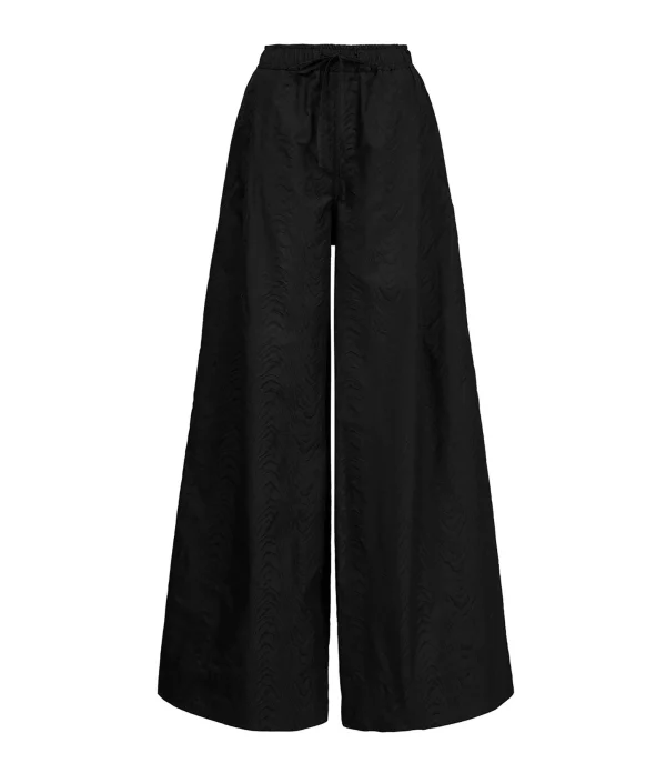 ESSENTIEL ANTWERP Pantalon Évasé Dazed Noir en promotion 1