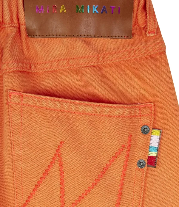 Boutique MIRA MIKATI Jean Coton Orange 5