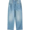 Isabel Marant Jean Dilali Coton Bleu Clair a Prix Discount 19