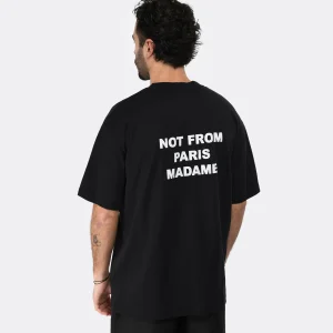 Drole De Monsieur Tee-shirt Homme Slogan Coton Noir pas cher en vente 14