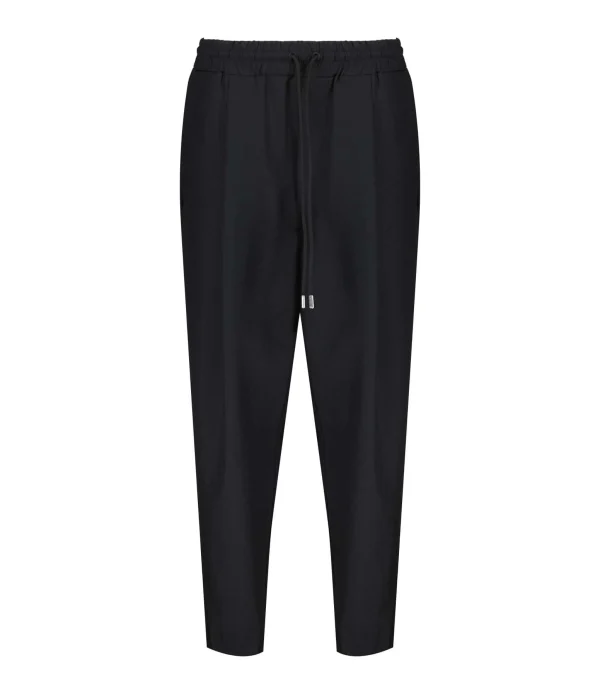 boutique en ligne Drole De Monsieur Pantalon Homme Signature Noir 1