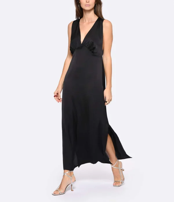 ELOAB Robe Longue Inaya Noir pas cher 4