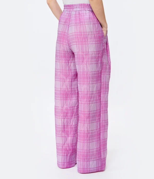 boutique en ligne ESSENTIEL ANTWERP Pantalon Évasé Donuts Lila 5