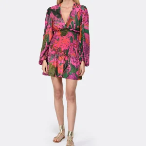 magasins pour Farm Rio Mini Robe Imprimé Rose 11