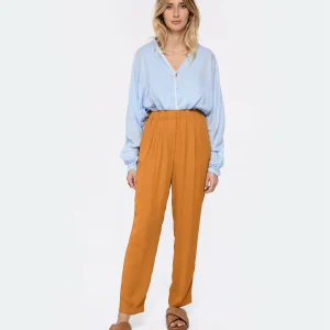 FORTE_FORTE Pantalon Georgette Ambre magasin solde 11