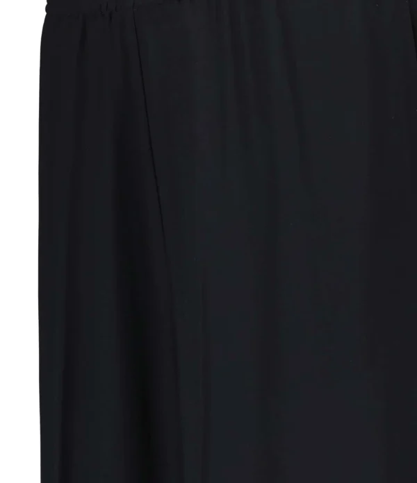 soldes en ligne FORTE_FORTE Pantalon Large Georgette Noir 3