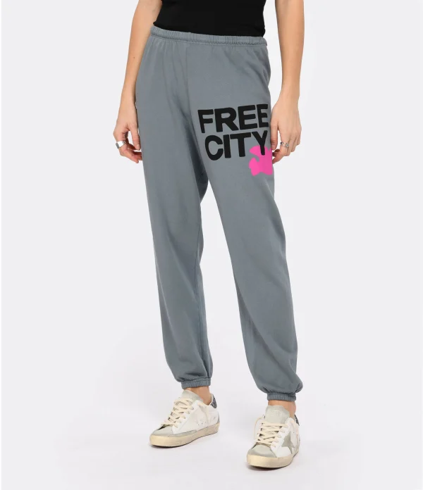 FREECITY Jogging Free City Coton Grey Art Nouvelle tendance 5