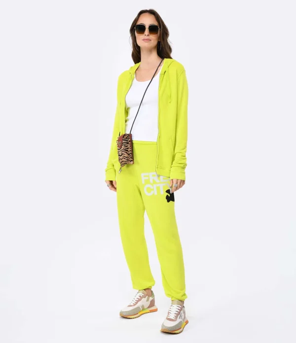 FREECITY Jogging Superfluff Yellow Light Nouvelle Collection 4