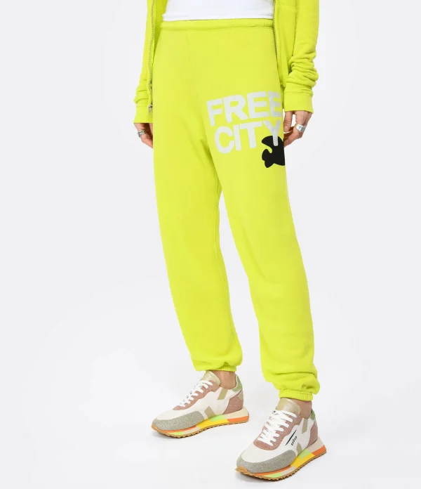 FREECITY Jogging Superfluff Yellow Light Nouvelle Collection 5