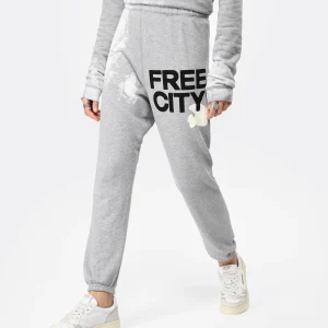 mode pas cher FREECITY Jogging Bleachout Gris 13