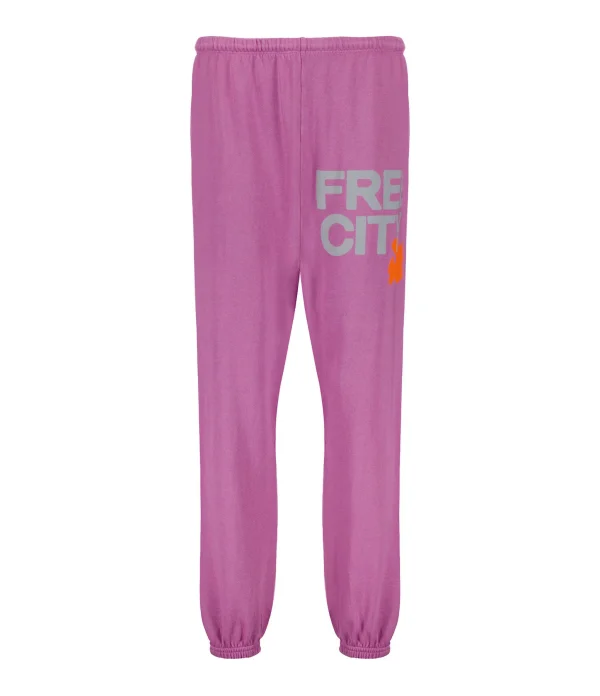 Authenticité garantie FREECITY Jogging Free City Coton Pink Juice 1