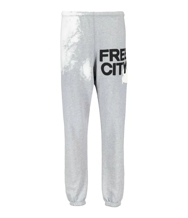 mode pas cher FREECITY Jogging Bleachout Gris 1