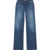 AMI Paris Jean Boyfriend Coton Denim Bleu Usé acheter 23