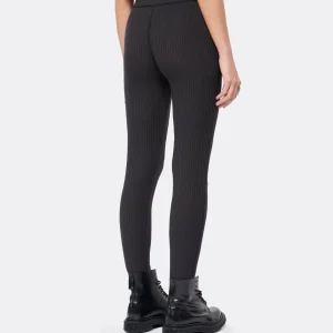 Officielle Ganni Legging Noir Phantom 12