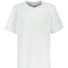 soldes luxe Ganni Tee-shirt Software Jersey Blanc 17