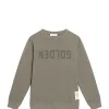 Golden Goose Sweatshirt Golden Enfant Coton Olive Protections acheteurs 14