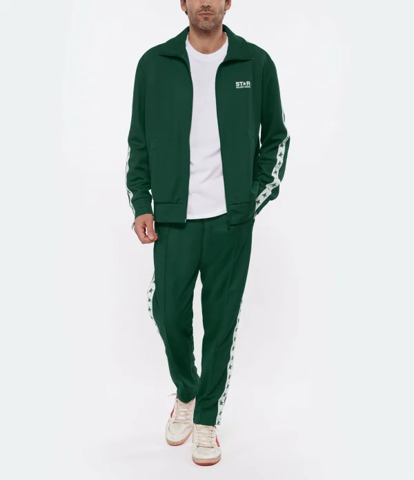 Golden Goose Jogging Homme Star Vert Blanc Livraison gratuite 4