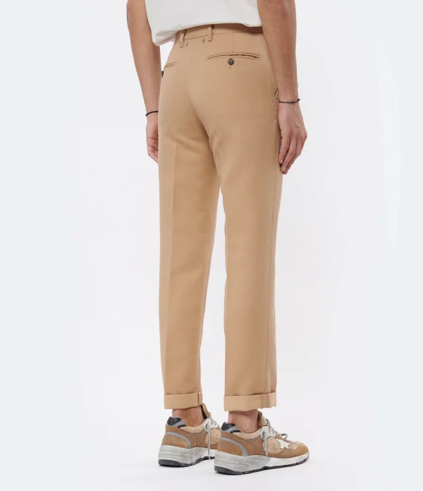 Golden Goose Pantalon Chino Golden Homme Coton Beige mode pas cher 6