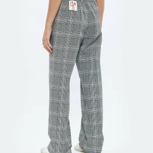 Golden Goose Pantalon Golden Laine Carreaux Gris vente luxe pas cher 20