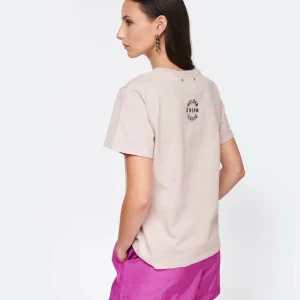 Golden Goose Tee-shirt Journey Coton Rose Shadow offre spéciale 15