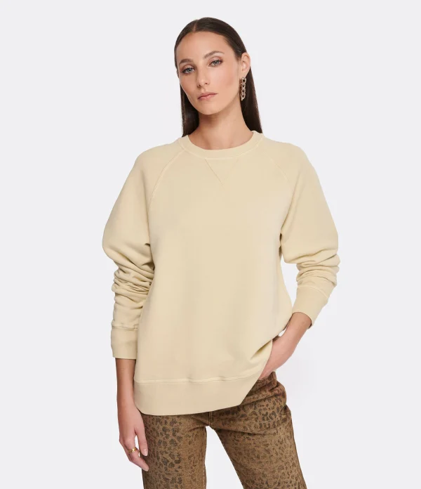 Retour gratuit en magasin. Golden Goose Sweatshirt Journey Coton Beige 4