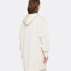 comparez les prix Golden Goose Robe Hoodie Journey Coton Blanc 15