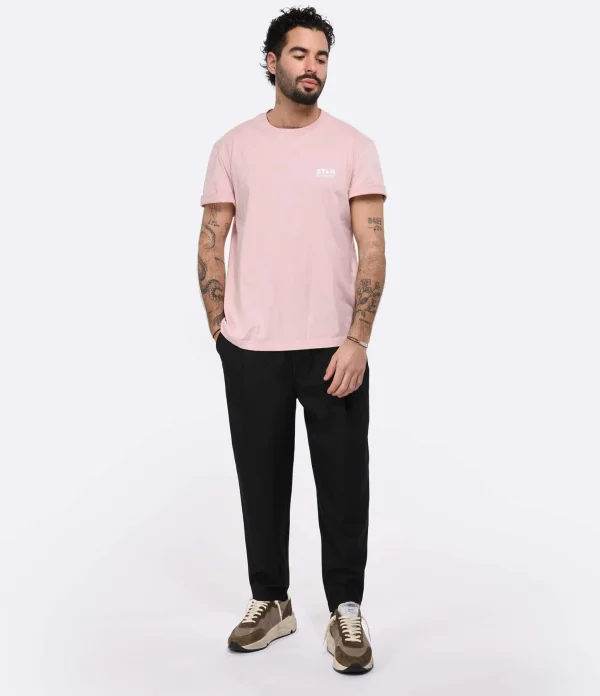 REMISE allant jusqu. Golden Goose Tee-shirt Star Homme Coton Rose 7