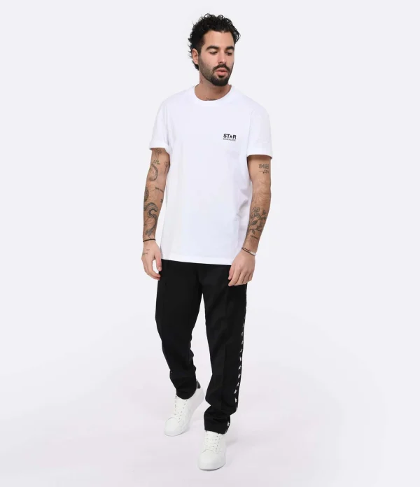 Golden Goose Tee-shirt Étoile Homme Coton Blanc Noir meilleur cadeau 6