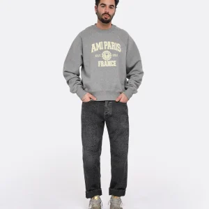 Golden Goose Jean Journey Homme Coton Gris Meilleur Service 14