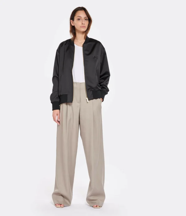 Golden Goose Pantalon Journey Laine Taupe REMISE allant jusqu. 4