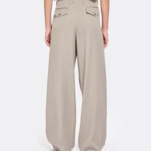 Golden Goose Pantalon Journey Laine Taupe REMISE allant jusqu. 18