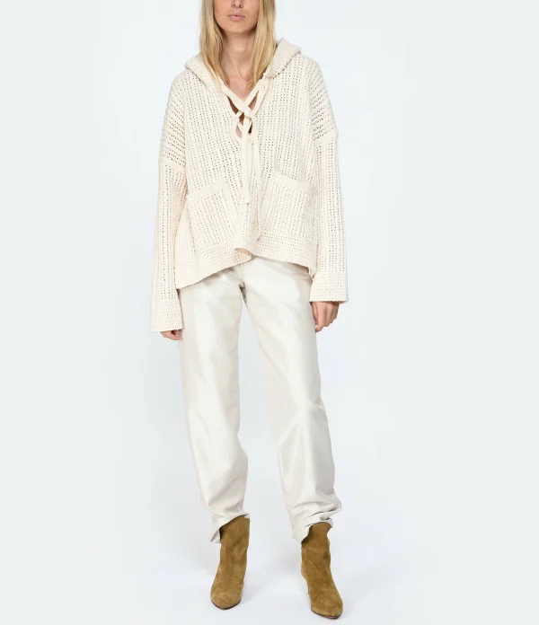 en ligne vente Golden Goose Sweatshirt Hoodie Journey Coton Beige 5