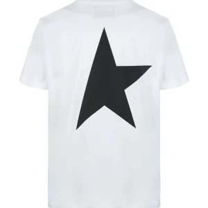 ultratendance Golden Goose Tee-shirt Big Star Homme Coton Blanc 10