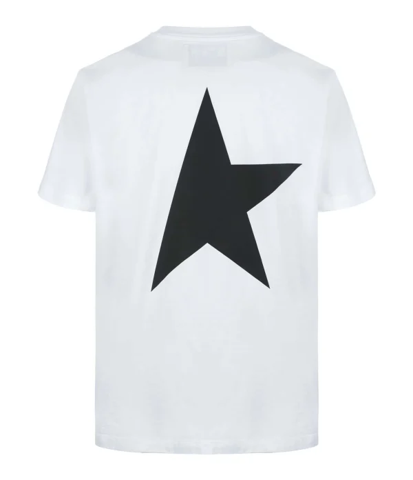 ultratendance Golden Goose Tee-shirt Big Star Homme Coton Blanc 3