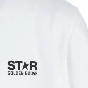 ultratendance Golden Goose Tee-shirt Big Star Homme Coton Blanc 12