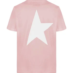 REMISE allant jusqu. Golden Goose Tee-shirt Star Homme Coton Rose 10