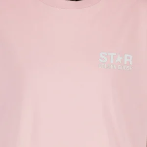 REMISE allant jusqu. Golden Goose Tee-shirt Star Homme Coton Rose 12