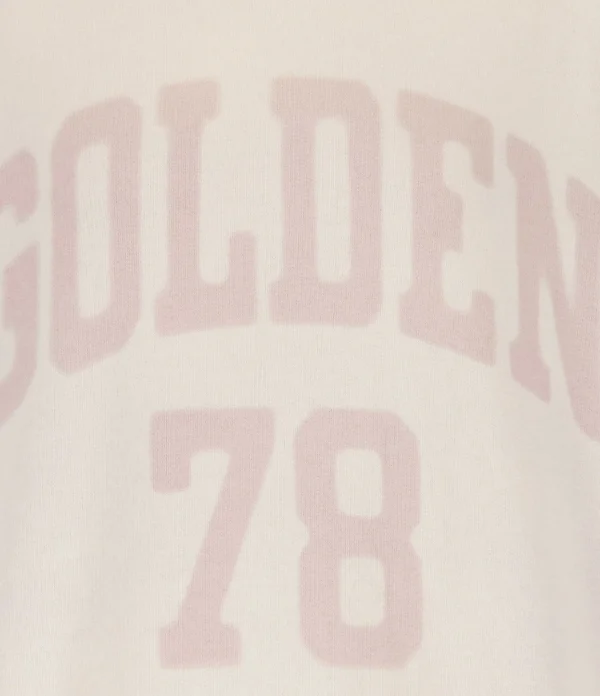 Golden Goose Sweatshirt Journey Homme Coton Rose pas cher en vente 3