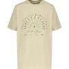 Top ventes Golden Goose Tee-shirt Journey Coton Beige 20