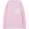 HALFBOY Pull Coton Rose en solde 19