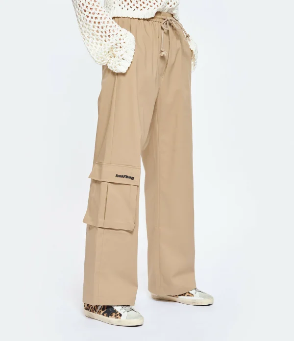 qualité supérieure HALFBOY Pantalon Coton Beige 4