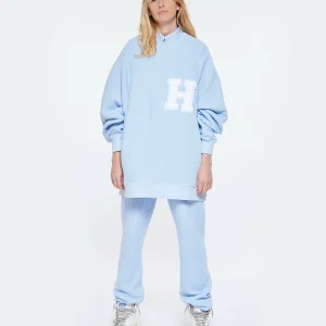 Neuve avec étiquette HALFBOY Pull Coton Baby Blue 10