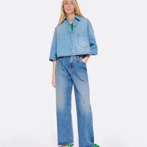 acheter HALFBOY Jean Large Coton Bleu 20